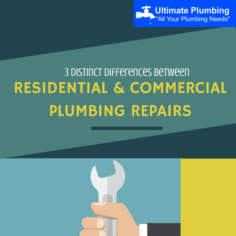 3 Distinct Differences between Residential & Commercial Plumbing Repairs