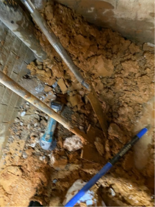 Ultimate Plumbing performs slab leak reapir in motel